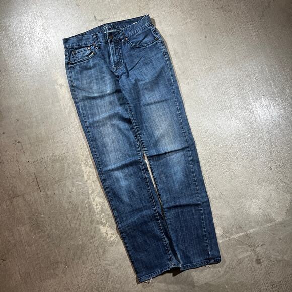 Lucky Brand 221 Original Straight Jeans Medium Wash Men’s 34xL Straight Leg - Picture 1 of 8